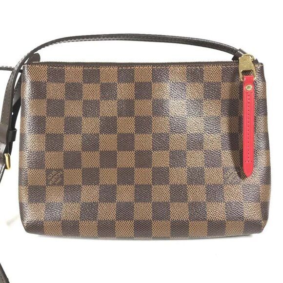 LOUIS VUITTON Damier Twice Bag Crossbody Pochette Shoulder Bag - Picture 2 of 16